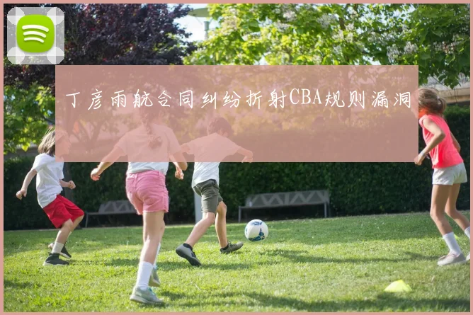 丁彦雨航合同纠纷折射CBA规则漏洞